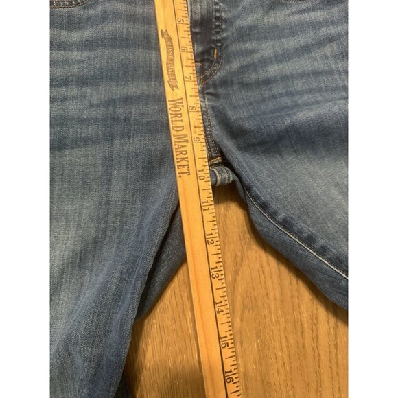 Madewell Size 27 Mid RIse Stovepipe Medium Wash Jeans Stretch - Picture 5 of 9